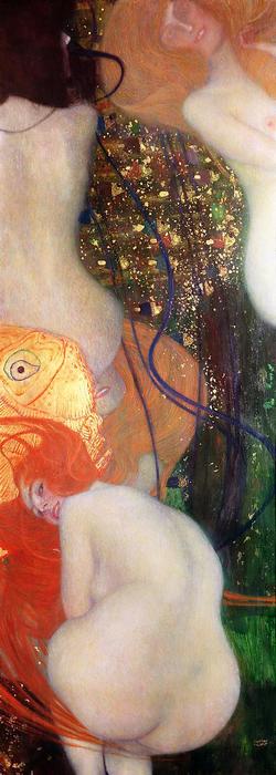 Aranyhal, Gustav Klimt