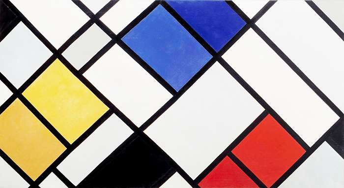 Kompozició XVI (1925) , Theo van Doesburg