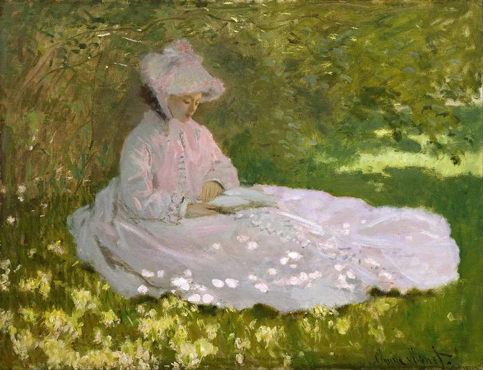Tavasz (1872), Claude Monet