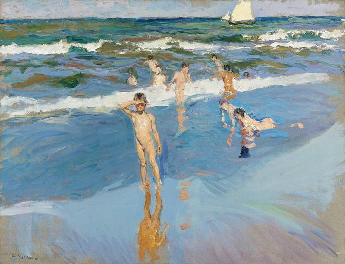 Gyerekek a tengerparton (1909), Joaquin Sorolla