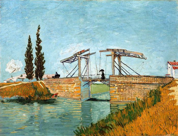 A Langlois híd, Vincent Van Gogh