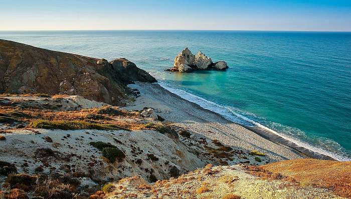 Mediterrán tengerpart (Ciprus) , 