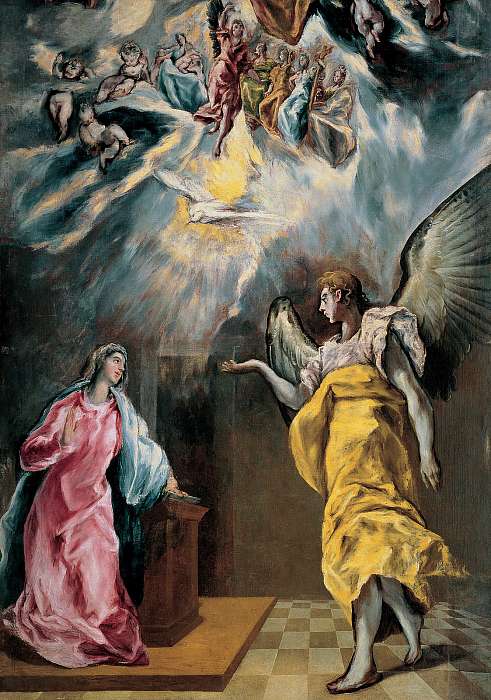 Angyali üdvözlet, El Greco