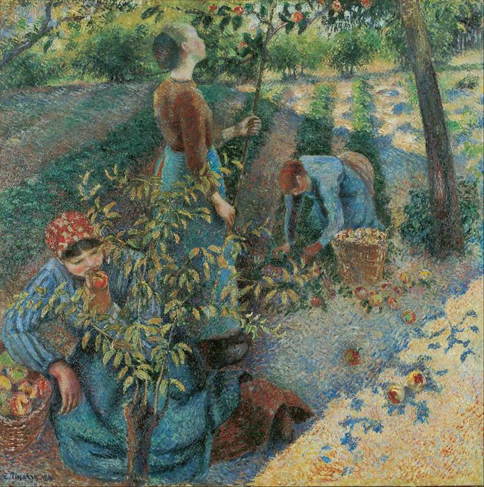 Almaszedés, Camille Pissarro