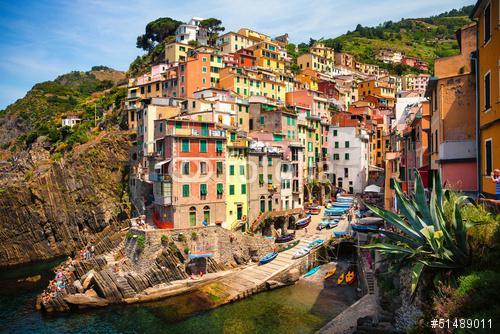 Riomaggiore, Cinque Terre, Liguria, Olaszország, Premium Kollekció