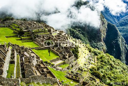 Machu Picchu, az ősi inka város Andoknál, Peru, Premium Kollekció