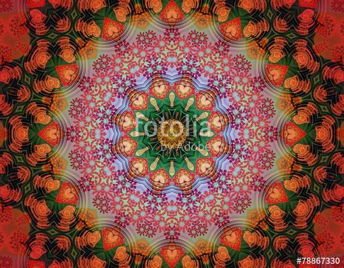 Floral energy mandala, Premium Kollekció
