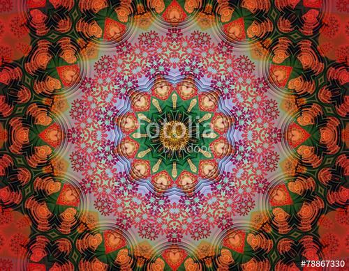 Floral energy mandala, Premium Kollekció