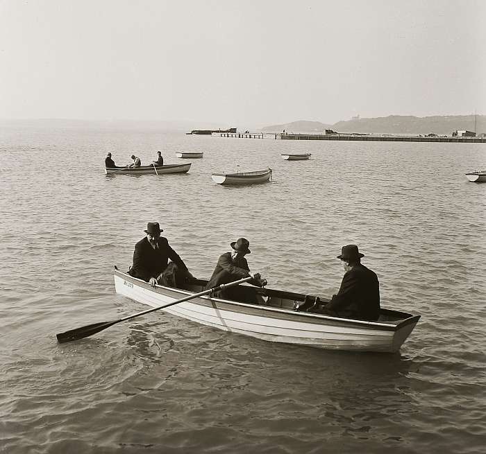 Csónakázók Balatonfüreden 1938, 