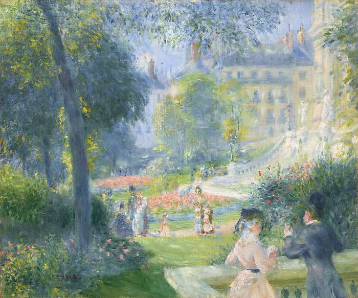 Szentháromság tér (1875), Pierre Auguste Renoir