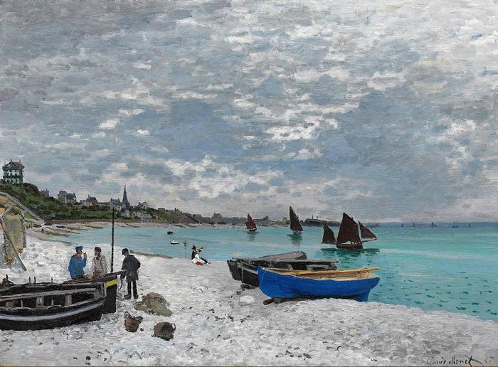 Tengerpart Sainte-Adresse-nél, Claude Monet