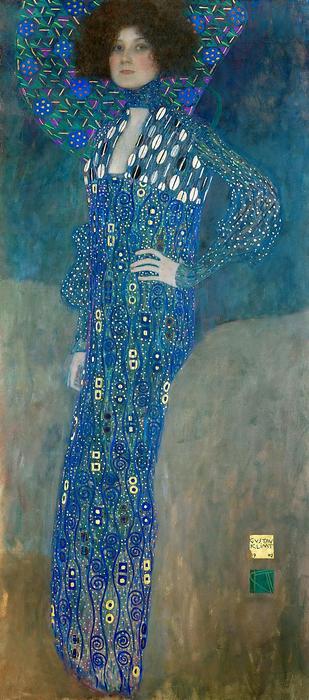 Emilie Flöge portréja, Gustav Klimt