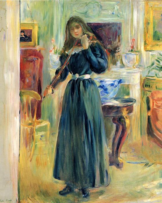 Julie hegedül, Berthe Morisot