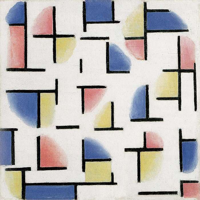 Kompozició XIII variáció, Theo van Doesburg