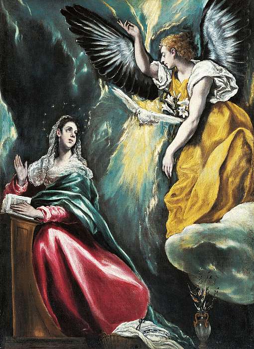 Angyali üdvözlet, El Greco