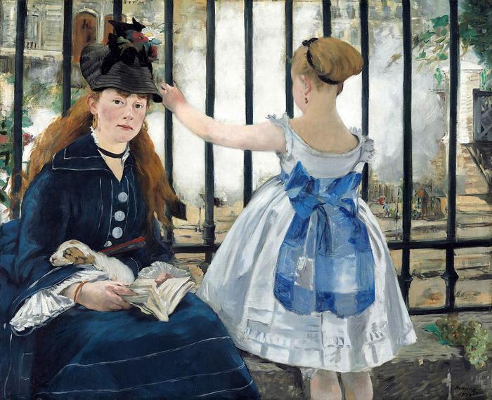 A vasút (1873), Edouard Manet