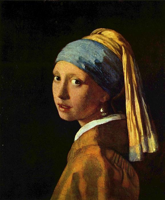 Leány gyöngy fülbevalóval, Jan Vermeer