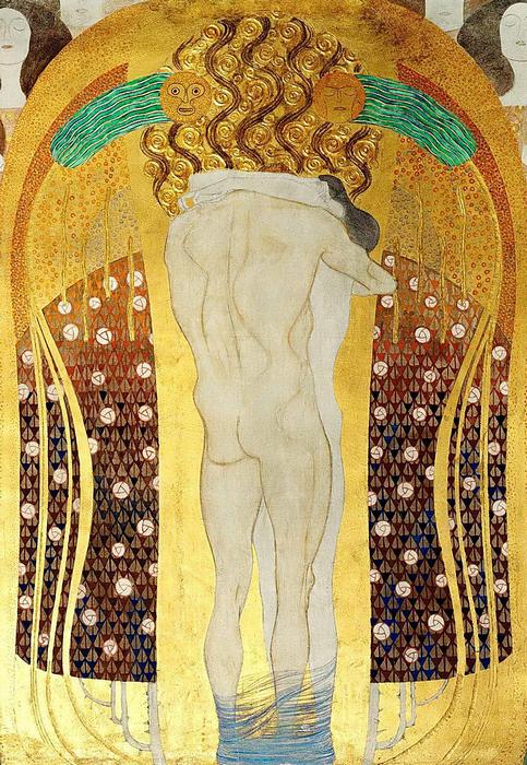 Beethoven fríz (részlet), Gustav Klimt