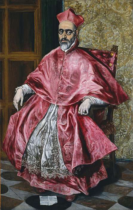 Guevara bíboros portréja, El Greco