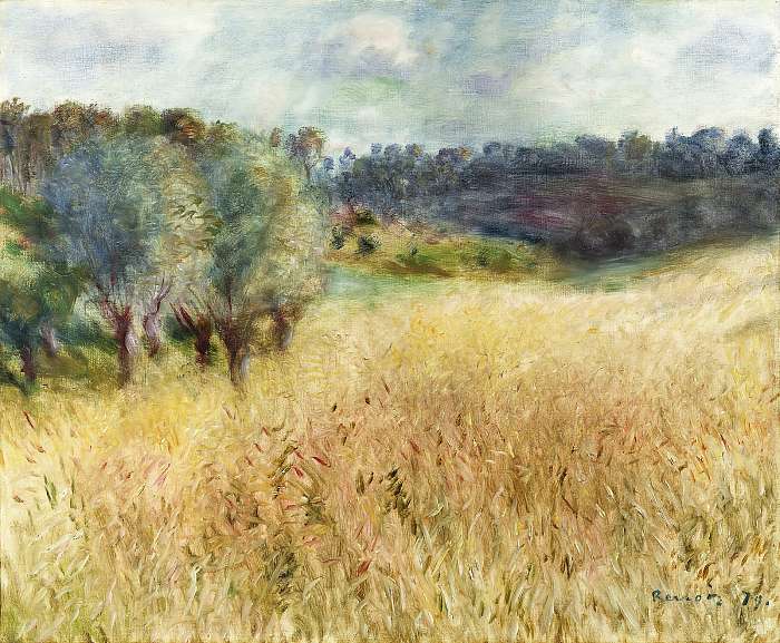 Búzamező (1879), Pierre Auguste Renoir