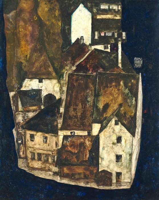 Város a Kék folyónál III., Egon Schiele