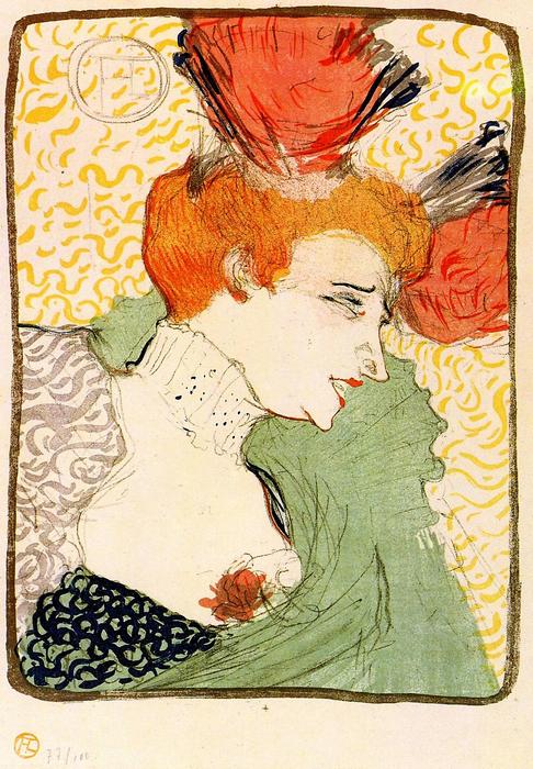 Női portré, Henri de Toulouse Lautrec