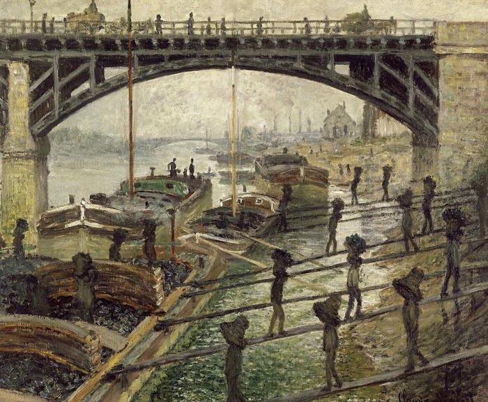 Szenesemberek (1875 körül), Claude Monet
