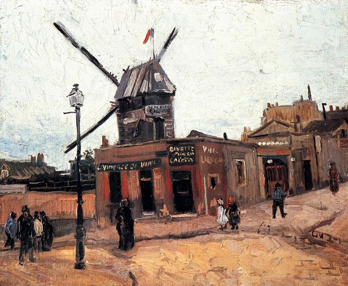 A Galette szélmalom, Vincent Van Gogh