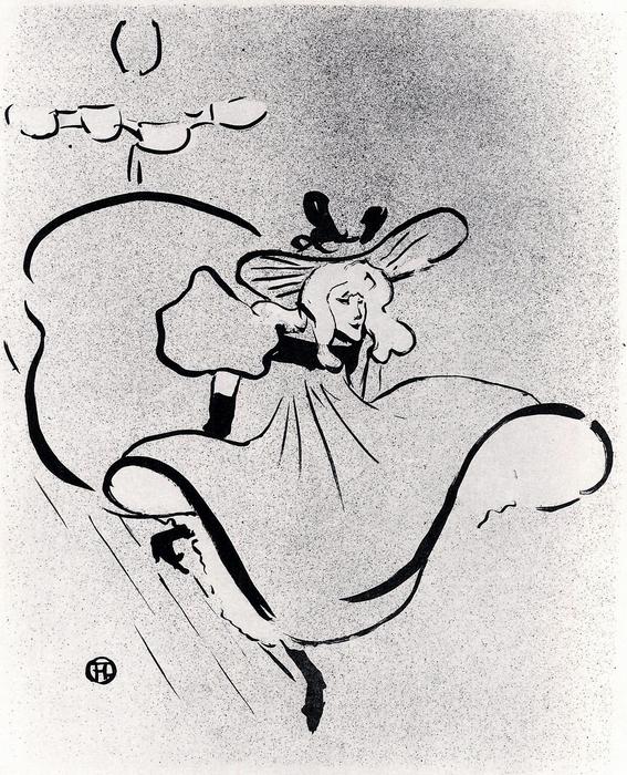 Jane Avril, Henri de Toulouse Lautrec