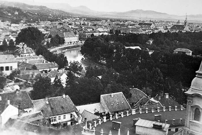 Esztergom látkép a Prímás szigettel (1930), 