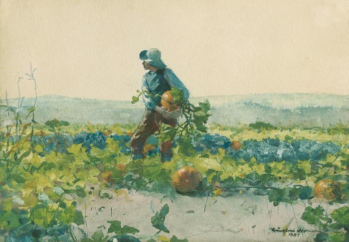 A farmer fia, 1887, Winslow Homer
