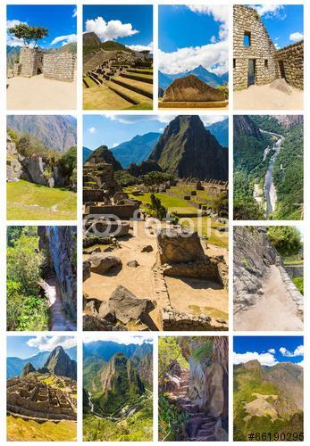 Rejtélyes város - Machu Picchu, Peru, Dél-Amerika., Premium Kollekció