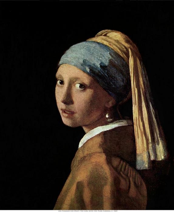Lány gyöngy fülbevalóval, Jan Vermeer
